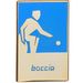 London 2012 Paralympic Games Boccia pictogram pin badge